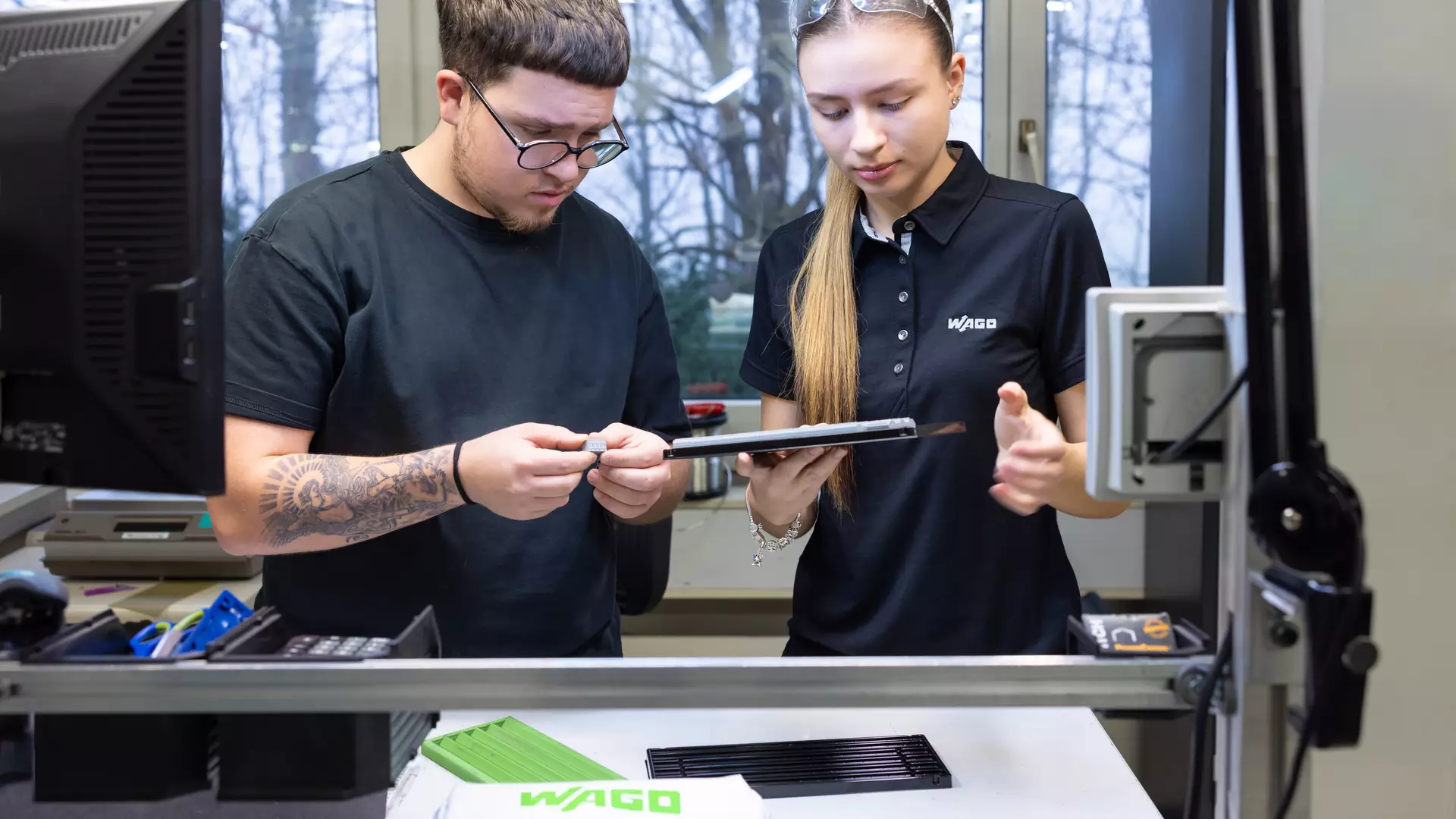 Lernende in Diskussion